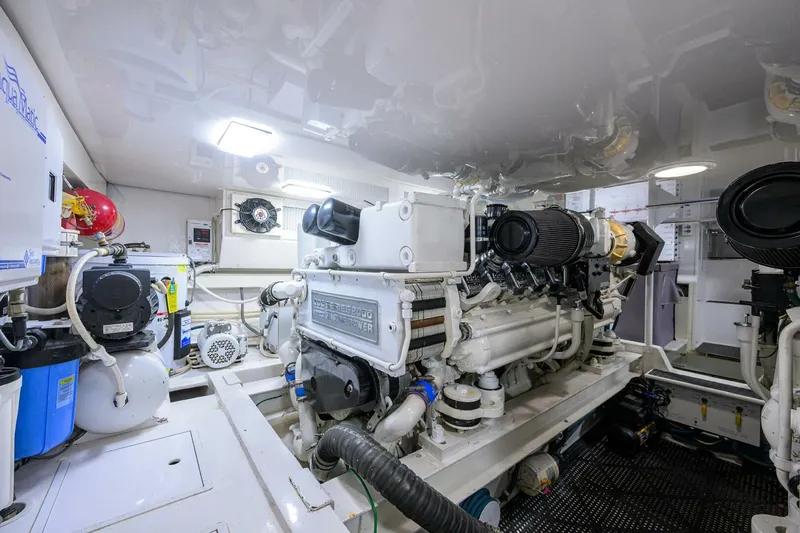 Slide: The Image of Viking 56 MATTER OF TIME - Engine Room 2004 Viking 56 MATTER OF TIME - 5783103