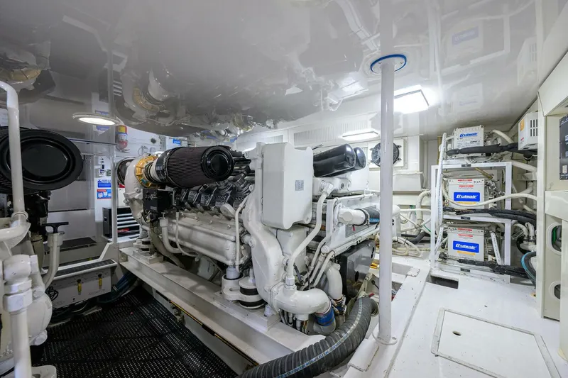 Slide: The Image of Viking 56 MATTER OF TIME - Engine Room 2004 Viking 56 MATTER OF TIME - 5783105