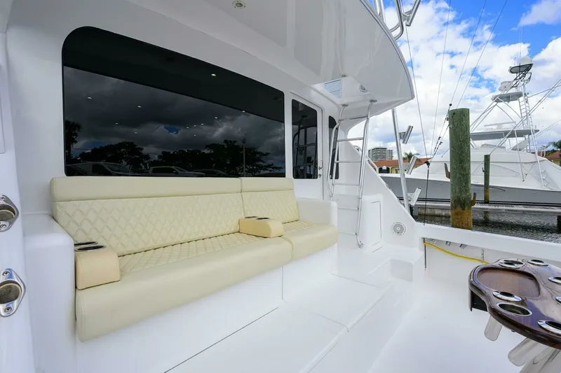 Slide: The Image of Viking 56 MATTER OF TIME - Cockpit - Mezzanine Seating 2004 Viking 56 MATTER OF TIME - 7652215