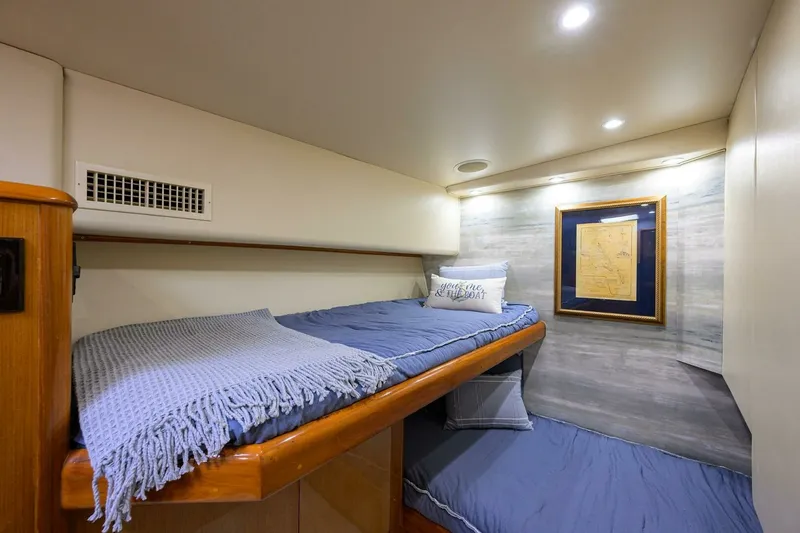 Slide: The Image of Viking 56 MATTER OF TIME - Stateroom Starboard 2004 Viking 56 MATTER OF TIME - 7652246