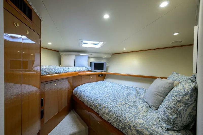 Slide: The Image of Viking 56 MATTER OF TIME - VIP Stateroom 2004 Viking 56 MATTER OF TIME - 7652238