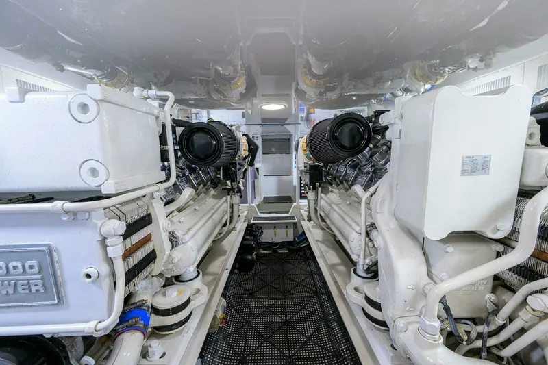 Slide: The Image of Viking 56 MATTER OF TIME - Engine Room 2004 Viking 56 MATTER OF TIME - 7652261
