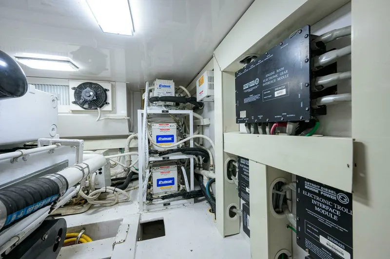Slide: The Image of Viking 56 MATTER OF TIME - Engine Room 2004 Viking 56 MATTER OF TIME - 7652259