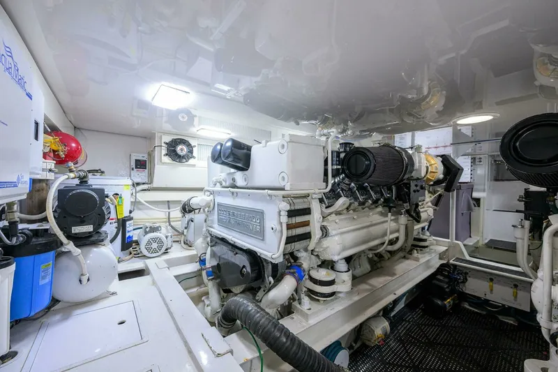 Slide: The Image of Viking 56 MATTER OF TIME - Engine Room 2004 Viking 56 MATTER OF TIME - 7652256