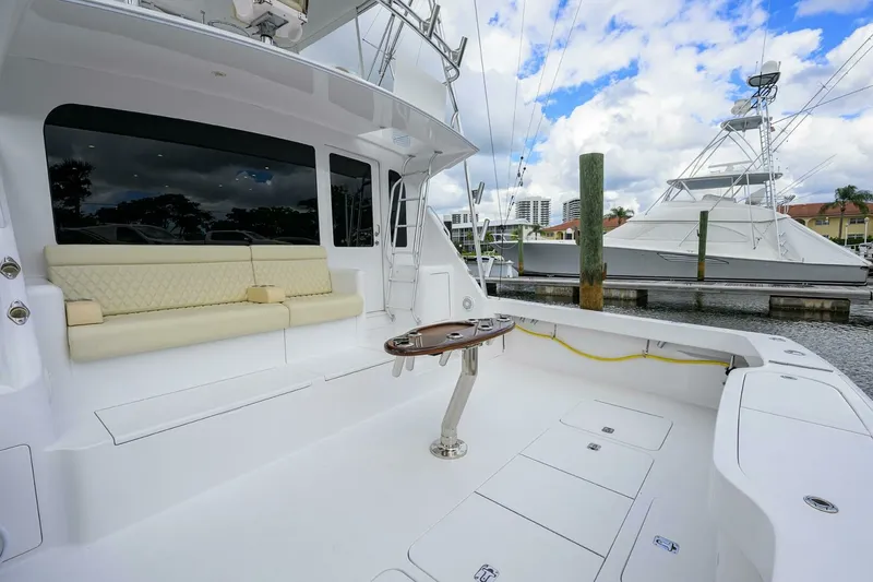 Slide: The Image of Viking 56 MATTER OF TIME - Cockpit - Mezzanine Seating 2004 Viking 56 MATTER OF TIME - 7652214