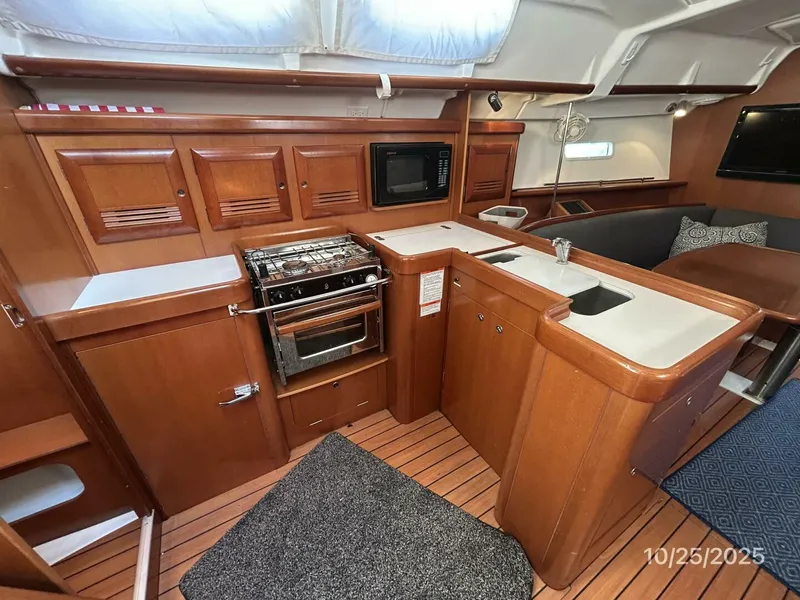 Slide: The Image of 37' Beneteau galley1 - 5786385