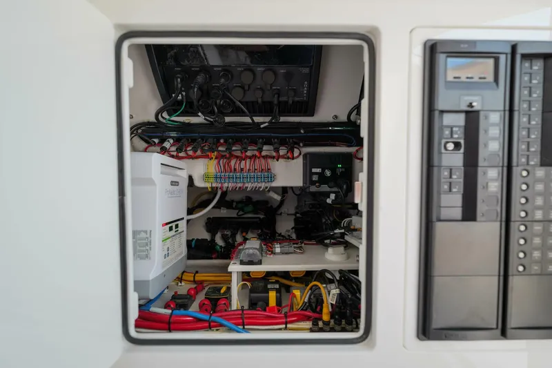 Slide: The Image of Valhalla 33 - Sea Dawg - Electrical Panel 2024 Valhalla 33 Center Console - Sea Dawg - 5785913