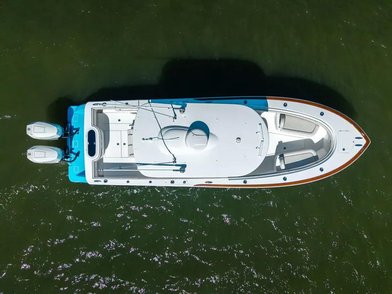 Slide: The Image of Valhalla 33 - Sea Dawg - Aerial Profile 2024 Valhalla 33 Center Console - Sea Dawg - 5785880
