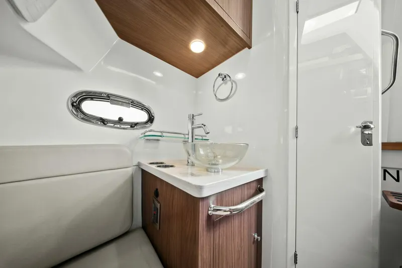 Slide: The Image of 2019 Boston Whaler 380 Outrage 'Lima Kilo' - Cabin - 5788046