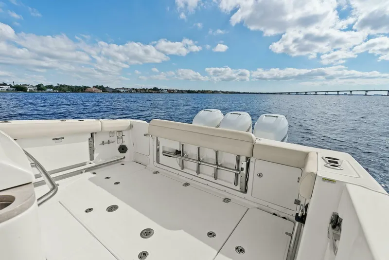 Slide: The Image of 2019 Boston Whaler 380 Outrage 'Lima Kilo' - Cockpit - 5788034