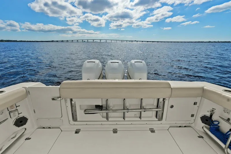 Slide: The Image of 2019 Boston Whaler 380 Outrage 'Lima Kilo' - Cockpit - 5788036