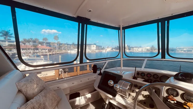 Slide: The Image of Carver Yachts 500 COCKPIT MY 1997 - 5859720