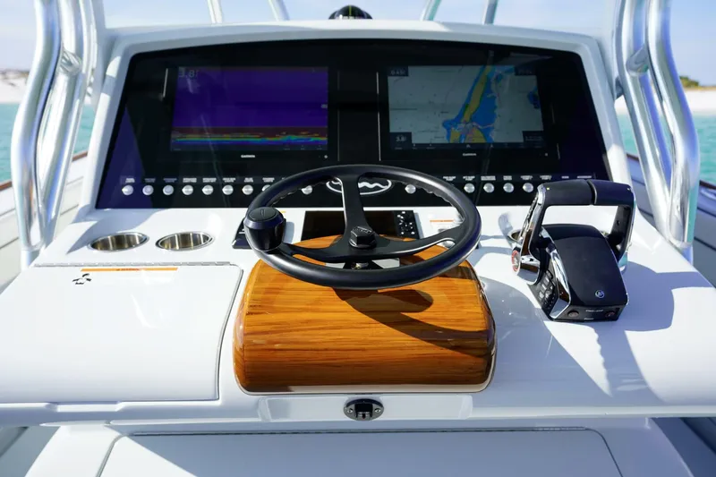 Slide: The Image of 2024 Valhalla Boatworks V-33- T/T THE O SHEAUX- Helm - 5810489