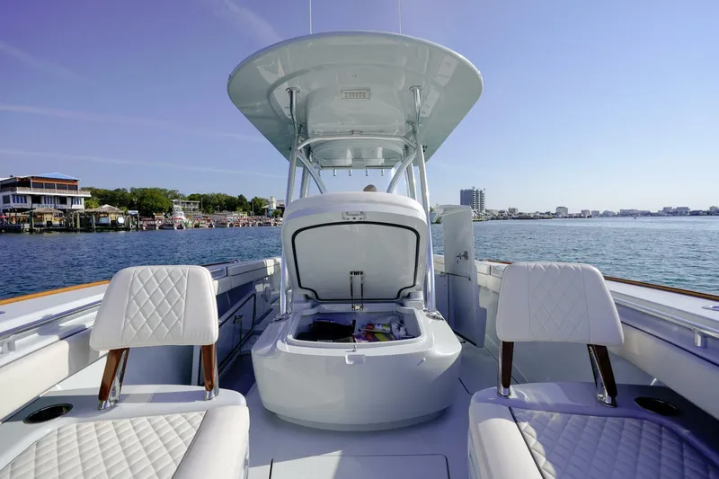 Slide: The Image of 2024 Valhalla Boatworks V-33- T/T THE O SHEAUX- Bow Seating - 5810500