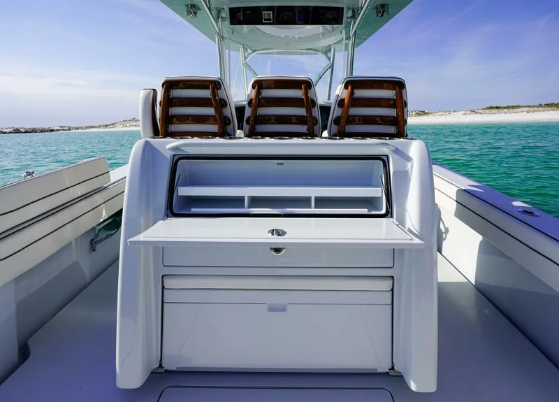 Slide: The Image of 2024 Valhalla Boatworks V-33- T/T THE O SHEAUX- Cockpit - 5810501