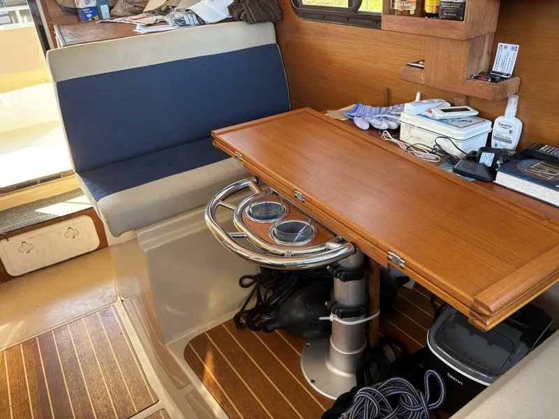 Slide: The Image of Ranger Tug R-27 Dinette table folds - 5801110