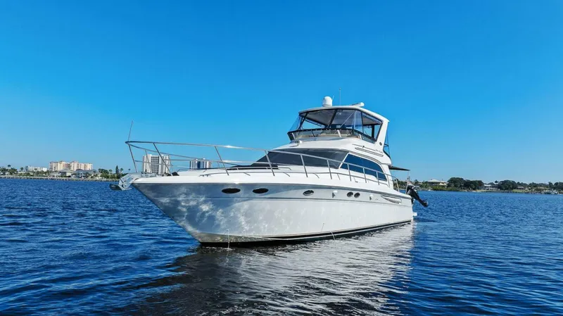 Slide: The Image of Sea Ray 480 Sedan Bridge 1998 - 5811573