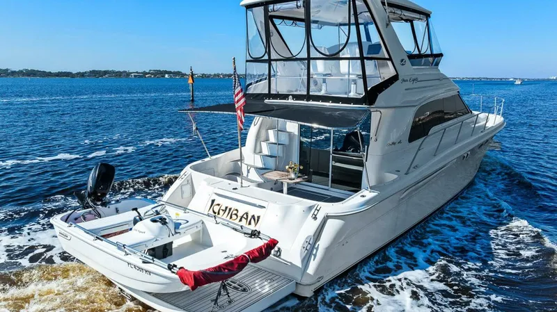 Slide: The Image of Sea Ray 480 Sedan Bridge 1998 - 5811576