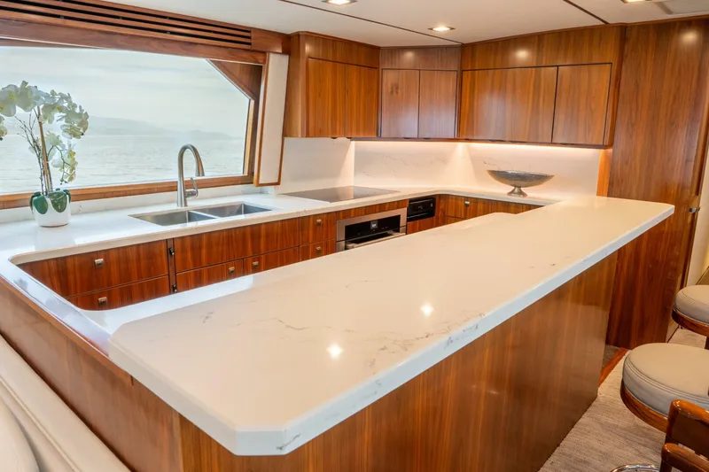 Slide: The Image of 2018 Viking 80 Enclosed Bridge - SILVERTIME - 5808642