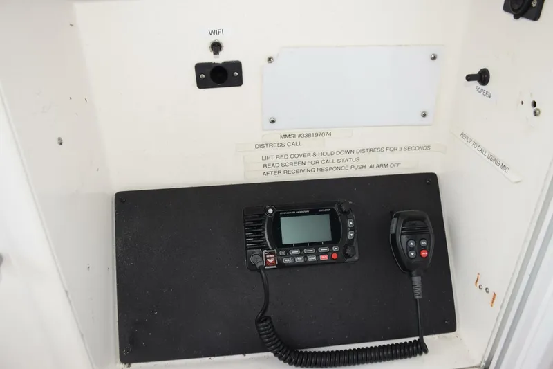 Slide: The Image of Upper helm Standard Horizon Vhf radio - 5805886