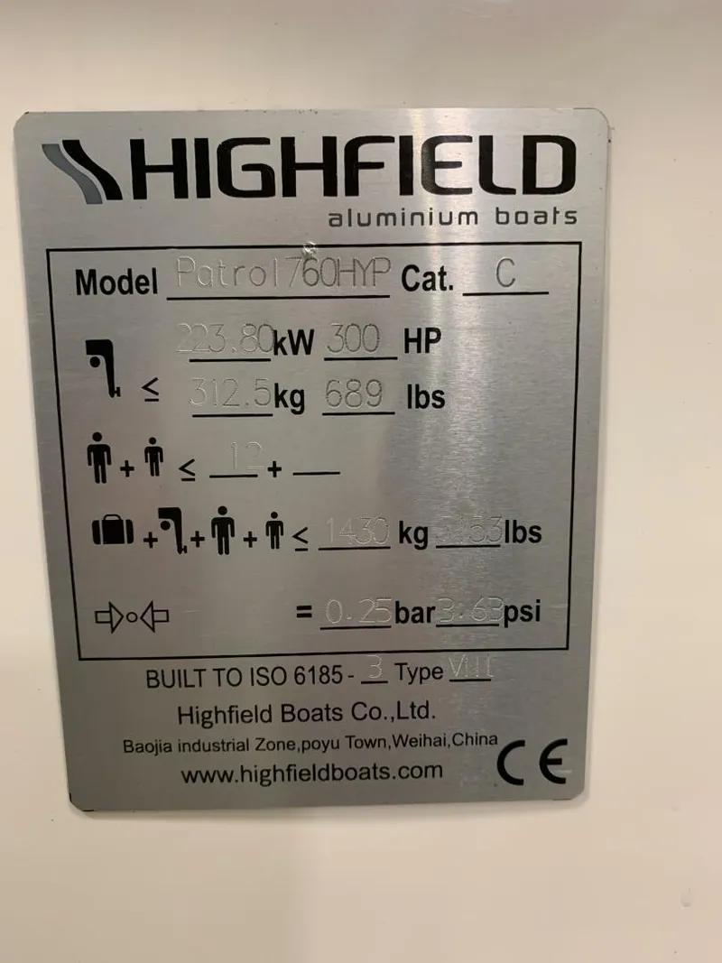 Slide: The Image of Highfield Sport 760 2019 - 5806737