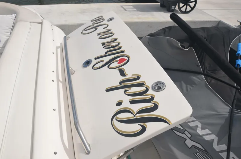 Slide: The Image of Sea Ray 46 4 RICH-SHER OR POORER - Transom 2001 Sea Ray 46 - 4 RICH-SHER OR POORER - 5808695