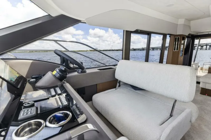 Slide: The Image of 2026 Prestige F5.7 Flybridge - Helm Seating  - 5809160
