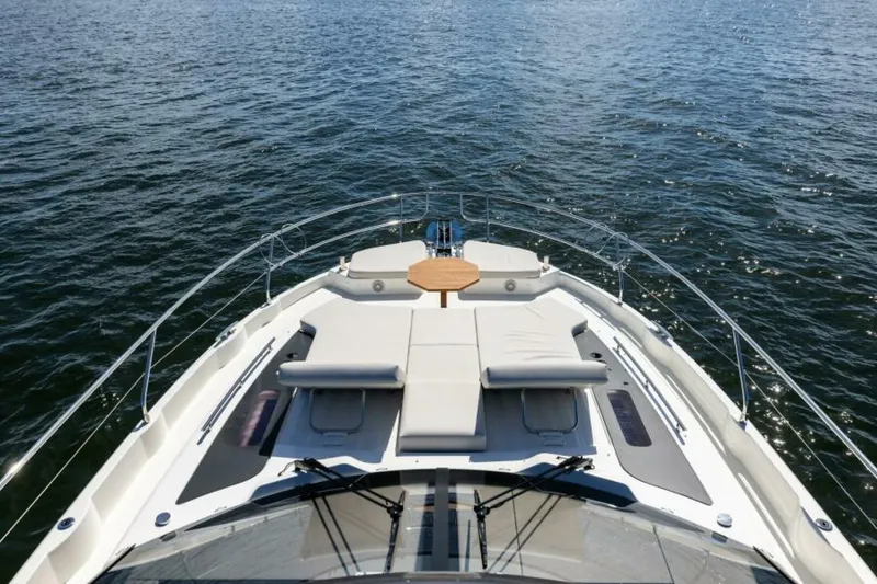 Slide: The Image of 2026 Prestige F5.7 Flybridge - Flybridge View of Foredeck - 5809260