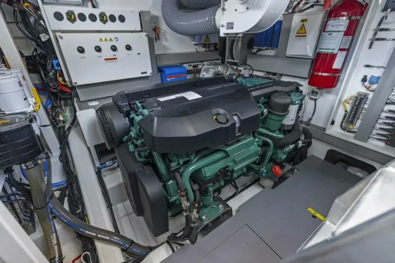 Slide: The Image of 2026 Prestige F5.7 Flybridge - Engine Room  - 5809267