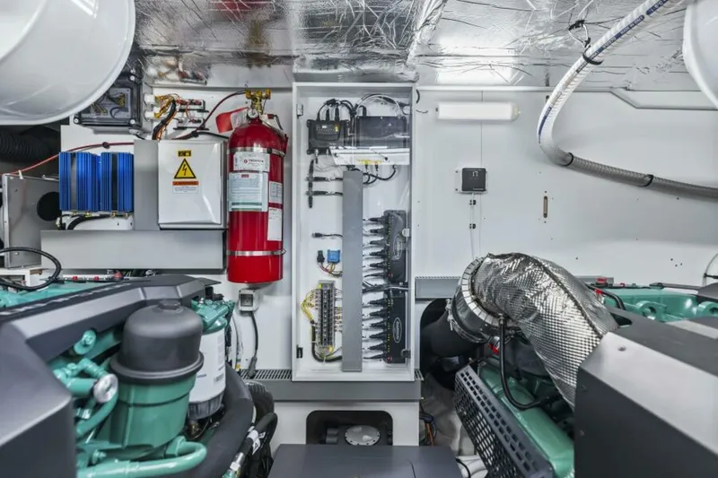 Slide: The Image of 2026 Prestige F5.7 Flybridge - Engine Room  - 5809271
