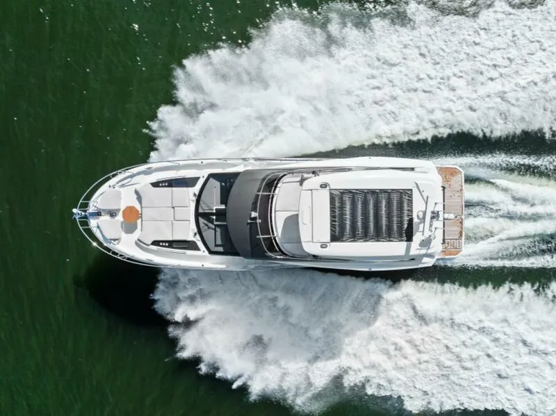 Slide: The Image of 2026 Prestige F5.7 Flybridge - Aerial - 5809293