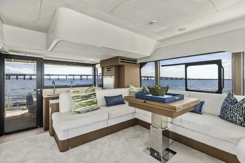 Slide: The Image of 2026 Prestige F5.7 Flybridge - Dinette - 5809168