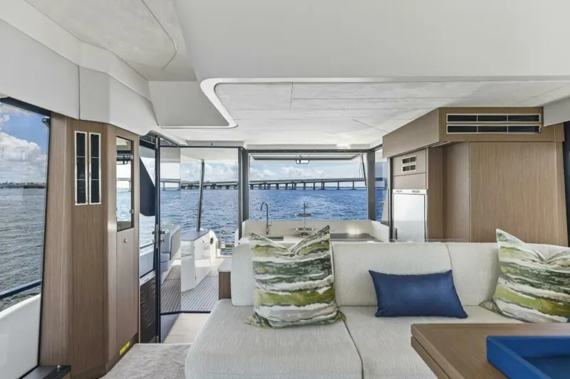 Slide: The Image of 2026 Prestige F5.7 Flybridge - Dinette - 5809169