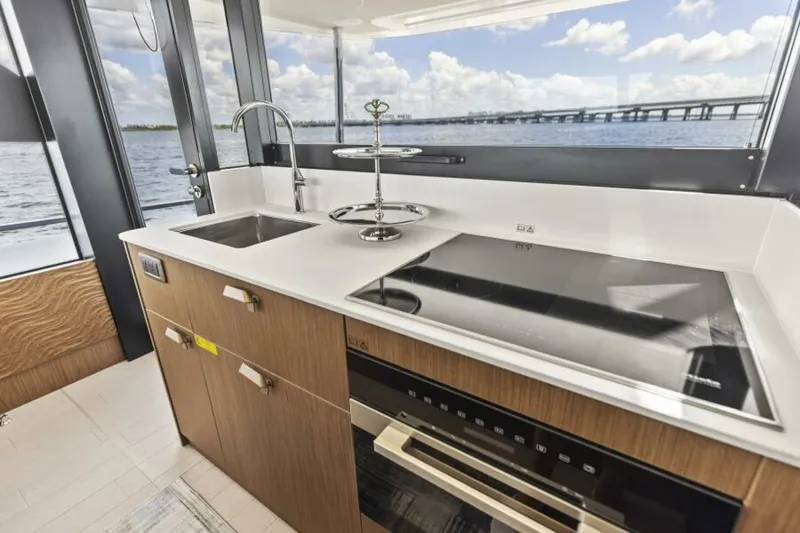 Slide: The Image of 2026 Prestige F5.7 Flybridge - Galley - 5809172