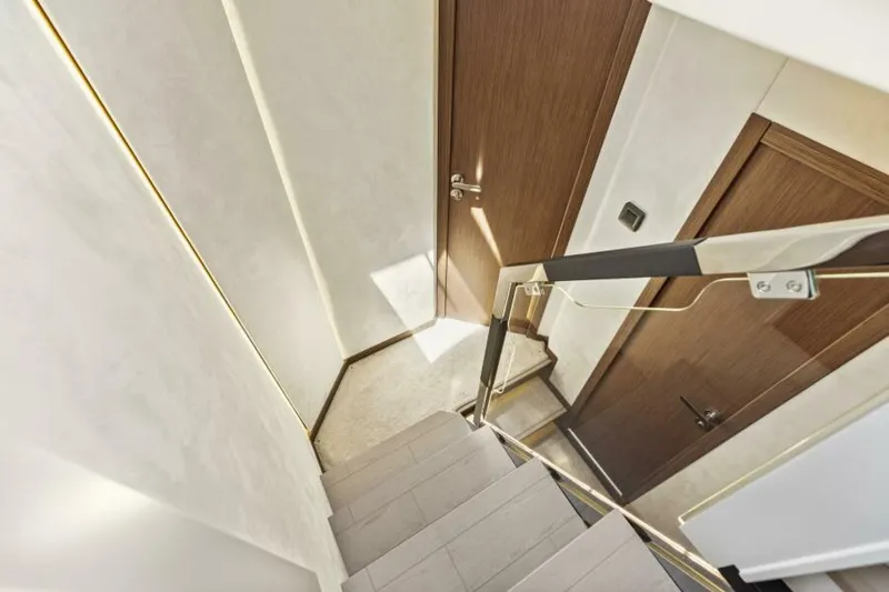 Slide: The Image of 2026 Prestige F5.7 Flybridge - Stairway - 5809175