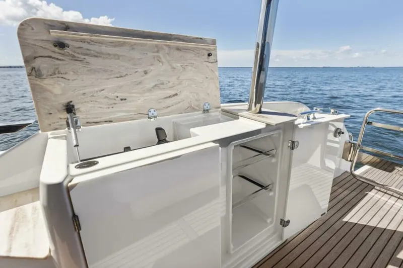 Slide: The Image of 2026 Prestige F5.7 Flybridge - Aft Deck - 5809208