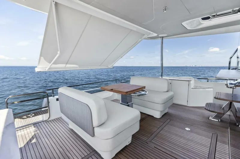 Slide: The Image of 2026 Prestige F5.7 Flybridge - Aft Deck - 5809211