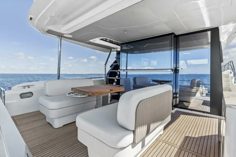 Slide: The Image of 2026 Prestige F5.7 Flybridge - Aft Deck - 5809214