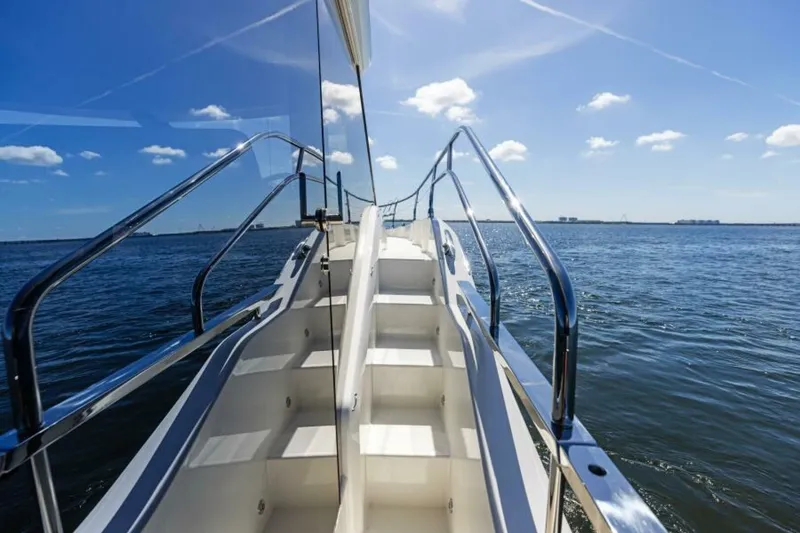 Slide: The Image of 2026 Prestige F5.7 Flybridge - Starboard Companionway - 5809226