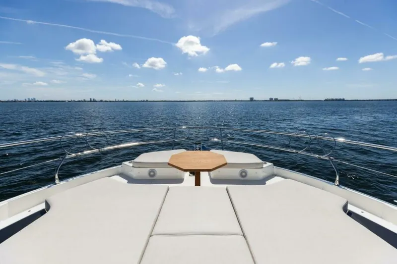 Slide: The Image of 2026 Prestige F5.7 Flybridge - Foredeck Sun Pads - 5809231
