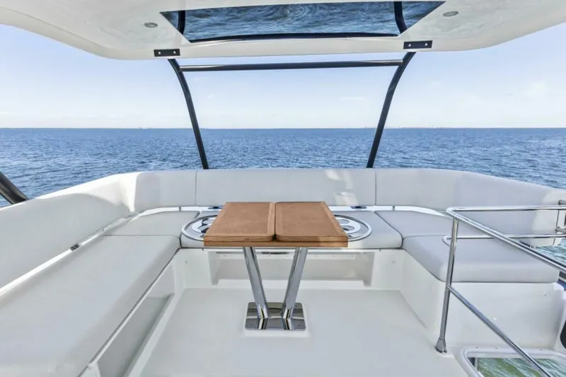 Slide: The Image of 2026 Prestige F5.7 Flybridge - Flybridge Dinette - 5809241