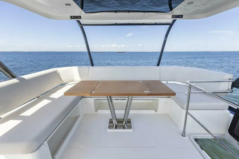 Slide: The Image of 2026 Prestige F5.7 Flybridge - Flybridge Dinette - 5809242