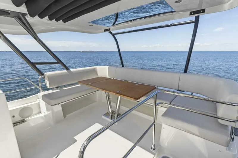 Slide: The Image of 2026 Prestige F5.7 Flybridge - Flybridge Dinette - 5809244