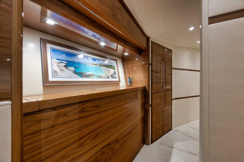 Slide: The Image of 2024 Viking 68 Convertible- GYS TRADE- Companionway - 5812247