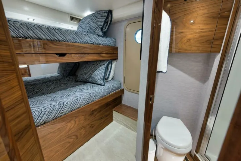 Slide: The Image of 2024 Viking 68 Convertible- GYS TRADE- Crew Bunkroom/Head - 5812267