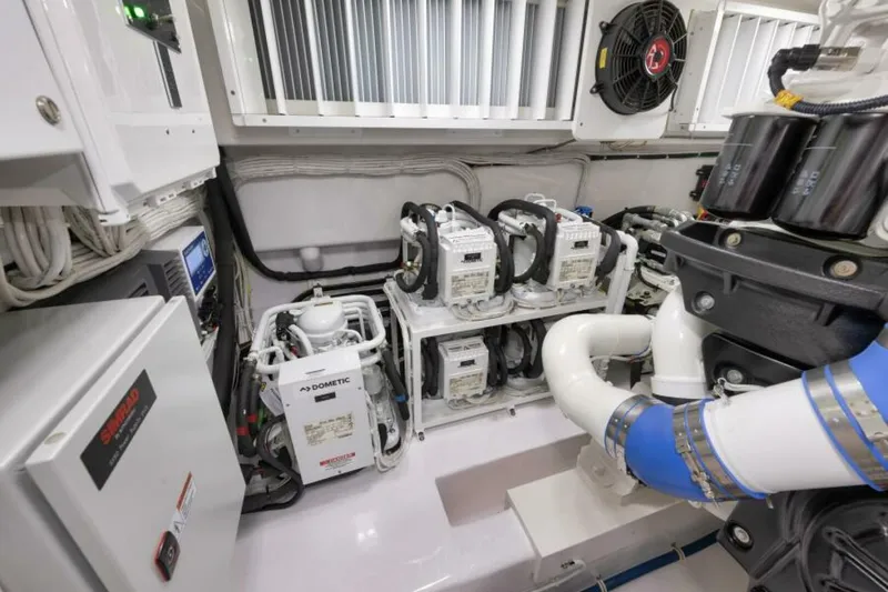 Slide: The Image of 2024 Viking 68 Convertible- GYS TRADE- Engine Room - 5812298