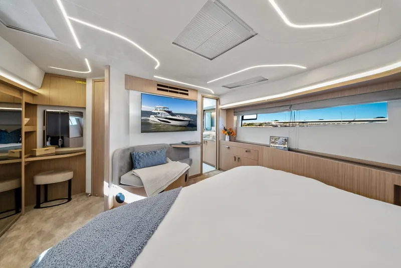 Slide: The Image of 2026 F5.7 Prestige Yachts Master Stateroom - 6007999