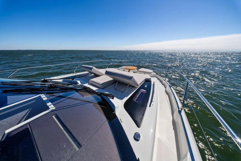 Slide: The Image of 2026 F5.7 Prestige Yachts Bow Sun Seating - 6008028