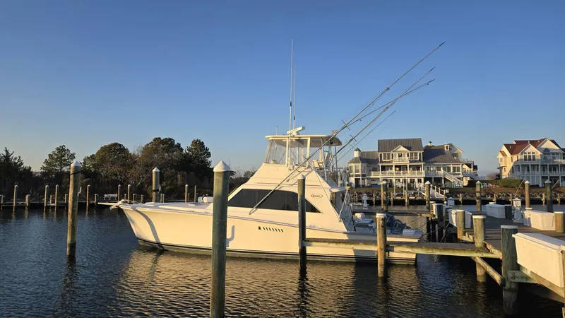 Slide: The Image of 1984 Ocean Yacht 46SS Port Side - 5825984