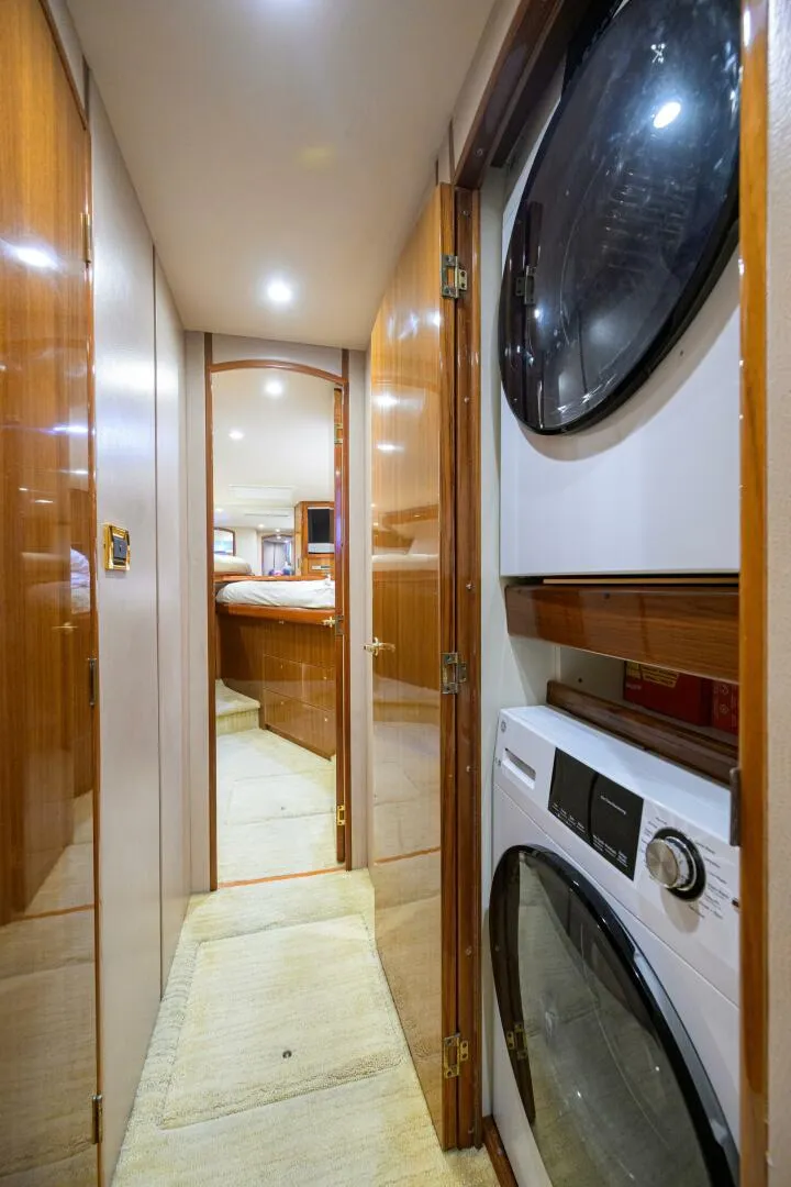 Slide: The Image of Washer And Dryer In Companionway Closet - 5817870